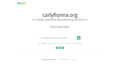 Desktop Screenshot of carlyfiorina.org