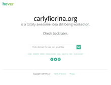 Tablet Screenshot of carlyfiorina.org